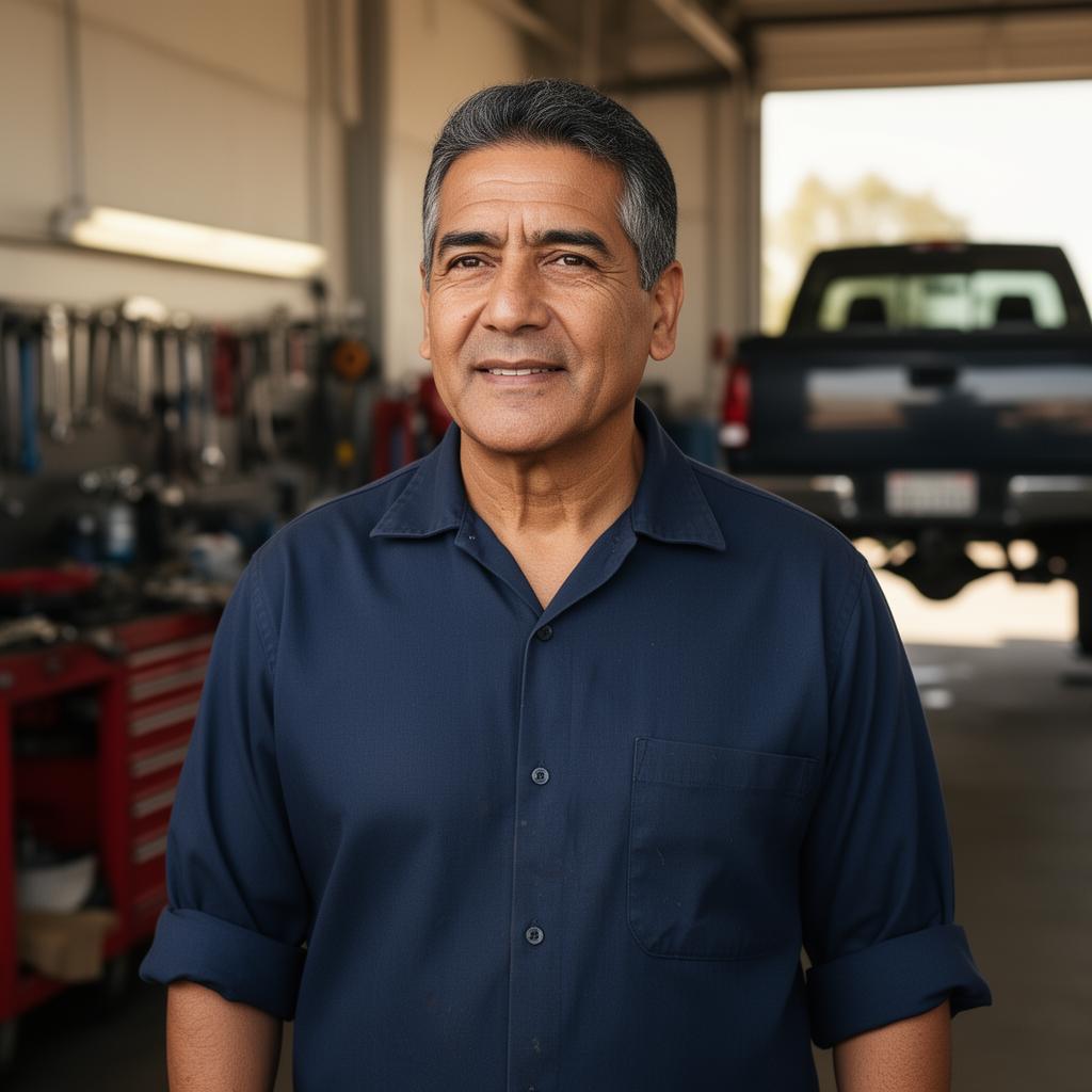 Portrait of Alejandro Murillo, founder of Carsaman